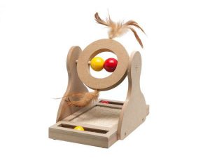 Karlie Flamingo Holz-Kratzspielzeug Tumbler