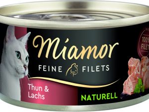 Miamor Feine Filets Natur.Thun Lachs 80gD