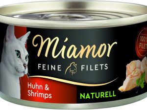 Miamor Feine Filets Natur.Huhn Shrimp 80gD
