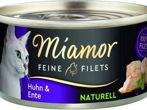 Miamor Feine Filets Natur Huhn Ente 80gD