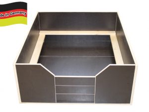 Easy-Hopper Wurfbox Komfort mit Welpenschutz 120x100cm
