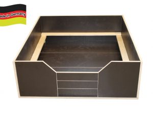 Easy-Hopper Wurfbox Komfort mit Welpenschutz 140x120cm