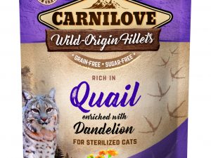 Carnilove Cat Quail+Dandelion 85gP