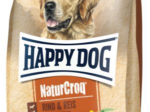 HappyDog NaturCroq Rind Reis 1kg