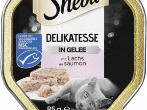 Sheba Delikate. Gelee Lachs 85gS