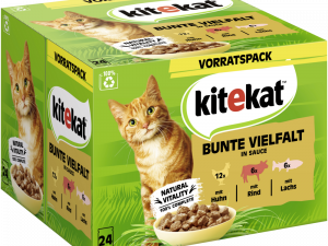 KiteKat MultiPack Bunte Vielfalt Sauce 24x85gP