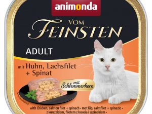 Vom Feinsten Schlemm.Huhn+Lachs 100gS