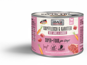 MAC's DOG Kopffleisch & Karotten 200g