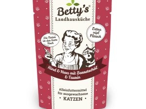 Betty's Katze Rind & Herz Borretschöl 100gP