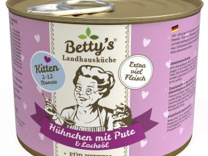 Betty's Kitten Hühnchen & Pute 200gD