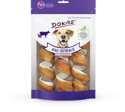 Dokas Kau-Spirale Hühnerb.110g