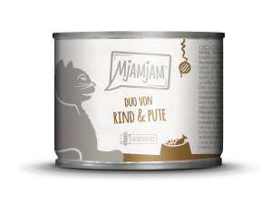 MjAMjAM Katze DUO Rind+Pute+Kürbis 200gD