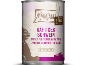 MjAMjAM Katze Pure Schwein pur 400gD