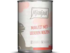 MjAMjAM Katze Mahlzeit Herzen 400gD