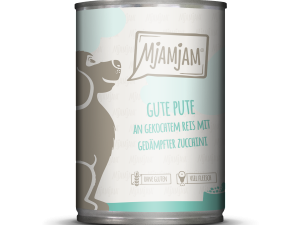 MjAMjAM Hund Pute+Reis+Zucchini 400gD