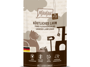 MjAMjAM Katze Lamm pur 125gP