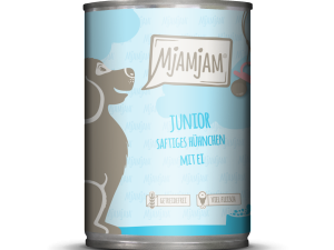 MjAMjAM Hund Junior Hühnchen+Ei 400gD