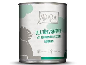 MjAMjAM Katze Rent+Huhn+Möhrchen 800gD