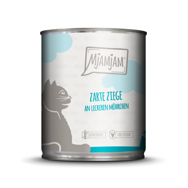 MjAMjAM Katze Ziege+Möhrchen 800gD