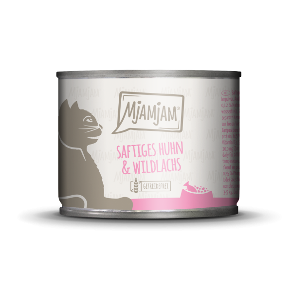 MjAMjAM Kitten Kalb+Lachsöl 200gD