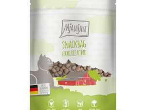 MjAMjAM Katze Snackbag Rind 125g