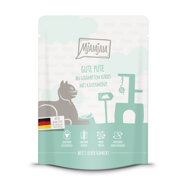 MjAMjAM Katze Pute+Kürbis 300gP