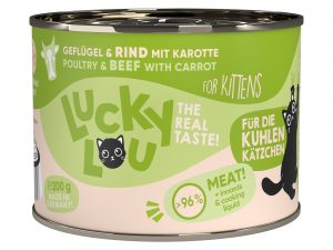 LuckyLou LS Kitten Geflügel+Rind 200gD