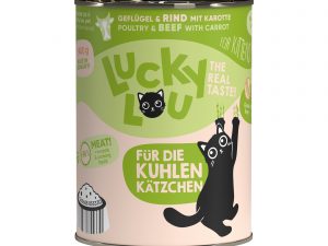 LuckyLou LS Kitten Geflügel+Rind 400gD