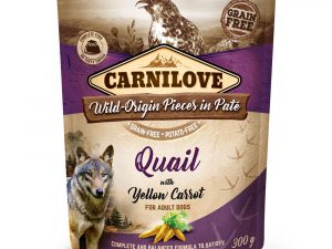 Carnilove Pate Quail+Carrot 300gP