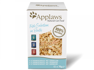 Applaws  Cat MP Fisch Selection 12x70g