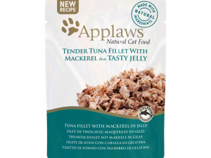 Applaws  Cat PB Thunfischfilet & Makrele in Gelee 70gPB