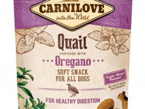 Carnilove Dog Soft Quail+Orega 200g