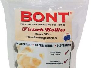 Fleisch-Bollies Hirsc+Pre 150g