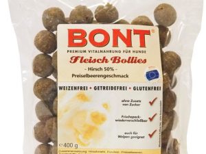 Fleisch-Bollies Hirsc+Prei 400g