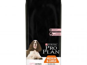 ProPlan Dog Medium Large Adult 7+ Sensitive Skin Lachs 14kg