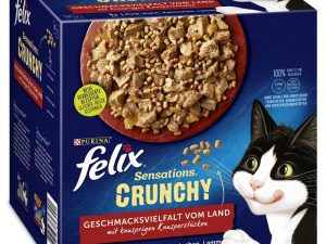 Felix Sensations Crunchy Land 20x85gP + 2x40g
