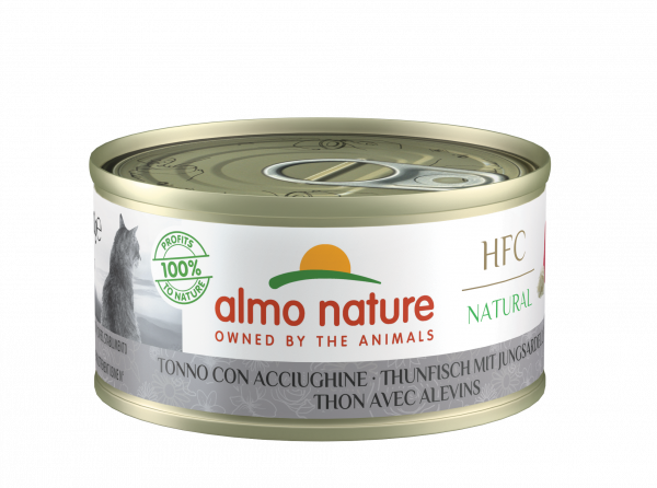 Almo Nature HFC Cat Thunfisch-Jungsardi.70gD