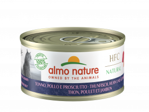 Almo Nature HFC Cat Thunf,Huhn+Schi. 70gD