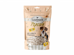 LandSnack Dog Popcorn Leber und Vitaminen 100g