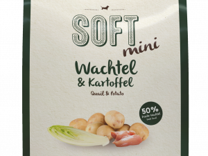 Bosch Soft Mini Wachtel+Kart 1kg