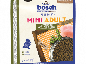 Bosch Mini Geflügel+Hirse 1kg