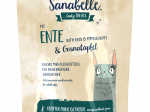 Sanabelle Snack Ente+Granatapf 55g