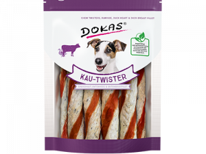 Dokas KauTwist Rind-Ente 200g