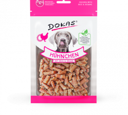 Dokas DOG Hühn+Reis+Sesam 70g
