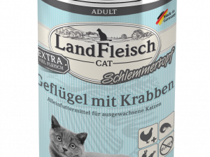 Landfleisch Cat Topf Geflügel+Krabb.400gD