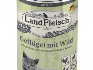 Landfleisch Cat Topf Geflügel+Wild 400gD
