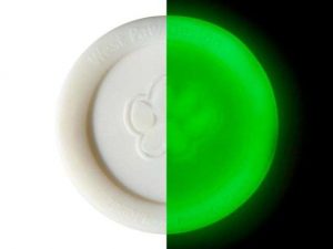 West Paw Mini Zisc - 17 cm - Leuchtend/Glow
