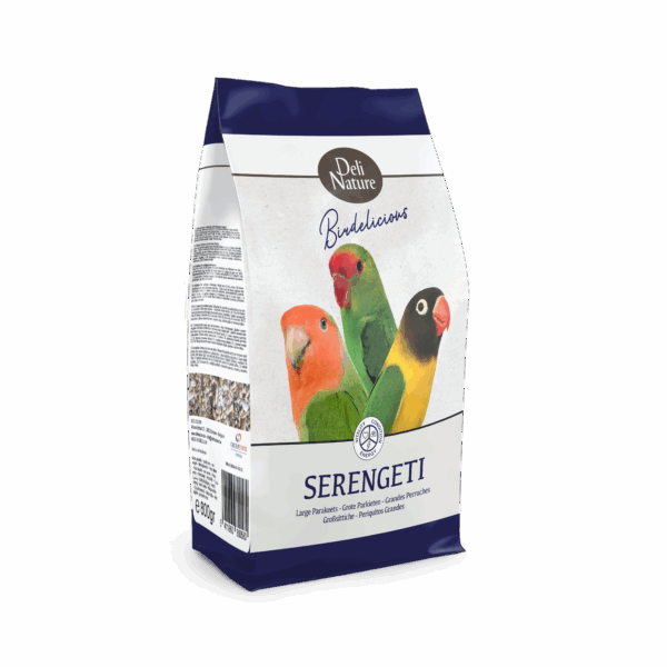 Deli Nature BIRDELICIOUS GROSS-SITTICHE SERENGETI 800g