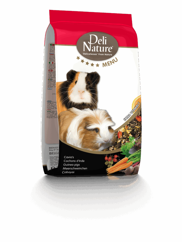 Deli Nature Nager 5*-Menü MEERSCHWEINCHEN (Hagebutte + Gartengewürze) 750g