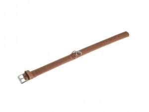 Karlie Halsband Buffalo aus Kalbsleder - Braun - 24 cm/10 mm